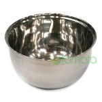 KHnB NEW 쌀가루용 스텐볼 (스텐중간체에 맞는 사이즈) 홈있는 깊은스텐볼 떡제조기능사 : 토마토베이킹