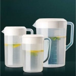 눈금 물병 플라스틱 주전자 5L 대용량 물통 용량표시 1. 2000ML-1개 : 꿀독마켓