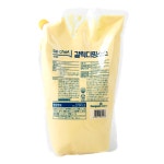 (5개구매) 비셰프 비쉐프 동원홈푸드 갈릭딥핑 갈릭디핑소스 2kg 파우치 : 치즈빌리지