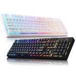 앱코 K995P V3 키보드 무접점 PC방 생활 방수 프리미엄 키압 45g RGB 블랙 : 드림팩토리샵