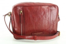 (thebridge)더브릿지 베지터블 지퍼 포인트 숄더 크로스백 진브라운 / Giovanna camera case bag : 빈티지 코코