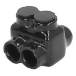 2포트 절연 다중 케이블 커넥터 414AWG 이중 엔트리 알루미늄과 구리 와이어 38인치 육각 : 쇼핑걸즈4