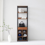 이지 600 2단 선반 드레스룸 옷걸이 옷 철제 스탠드 행거 : 가구본