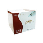 화진 Sofjec 일회용 관장기 60cc 25개 1박스 1회용 멸균주사기 : 여기만능건강