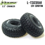 L-T3235VI CR-GRIFFIN 1/10 Scale 2.2” Crawler Tire Super Soft Compound / Inserts (2) (1/10락크라울링 타이어) : 해운대RC