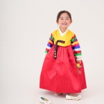 전통 양단 색동 노랑저고리 여아한복 백일 돌 아기 어린이 한복 1세부터 10세 : 샵마시모