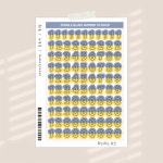[정글블루스] Two컬 스티커 (하노하노) : 정글블루스