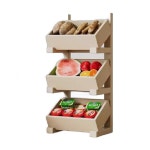 과일 진열대 우드선반 원목 매대 카페 야채 제과점 : 코어나라4