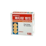 에버레이드 메디칼밴드 주사용밴드 25mm 사각형 1박스 1000매 12886 : 메디컬브랜드