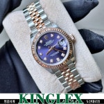 롤렉스 신형 데이저스트 28mm 로즈골드 콤비 279171 오베르진 텐포인트 다이아 2024년 국내 매장 출고 : 명품시계 킹렉스 도산대로점