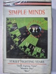Simple Minds - Street Fighting Years   ( 미개봉 카세트테이프 TAPE ) : 꾀꼬리음악사1