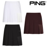 핑 골프웨어 여성 골프 치마 변형 플리츠 큐롯 스커트 PING 로고 파크 D3PC151 : 핑 포천송우점