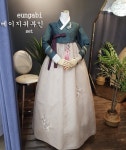 한복대여 은가비한복 베이지귀부인 결혼식 여자 혼주 하객 가족 웨딩 : 은가비한복