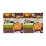 피코크 순희네 녹두빈대떡 광장시장 부침 전 막걸리 안주 포차 야식 400g x 2봉 : the 달콤클러버