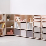 일룸 에디키즈 기본책장 1200x292x1054.5mm, 3단, 아이보리 : iloom일룸