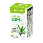 데일리원 상쾌한 하루 알로에정 알로에 베라 겔 600mg X 120정 : 데일리원