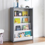 전면책장840 선반책 잡지책 진열대 책꽂이 넉넉한 사이즈 4단 3color : 용이점빵