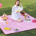 경량돗자리 해변돗자리 한강 돋자리 1인용 소풍 어린이 가방 : 마켓가젯