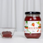 담아또 딸기잼 350g 1+1 직접재배 국내산 담양 설향딸기 80% 무첨가 진한 맛 : 남도5일장