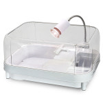 [이벤트어항] 칸후 반수생 거북이 어항 세트 모터 여과기 장착 AQ-380 조명 : 아쿠아유쥬 by 칸후