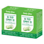 데일리원 참 착한 양배추 정 환 국내산 추출분말 60정, 2개 : 데일리원
