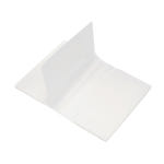 프롬비 은행 통장 파우치 케이스 통장보관 뱅크북 미니가방 보관함 카드 집 지갑 정리 비닐 : 프롬비패션