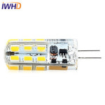 IWHD-G4 LED 12v 3W LED 옥수수 전구 260LM 3000K/6000K DC 12V SMD2835 바이 핀 라이트 클리어/밀키 커버 고휘도 스포트라이트 10... 