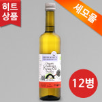 바이오플래닛 유기농 해바라기씨유 500ml X 12병 : 세모스쿠알렌 쇼핑몰 세모몰