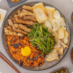 핵이득마켓 핵이득 한우 곱창구이 홍사운드 모듬구성 1kg 볶음밥포함 : 핵이득마켓