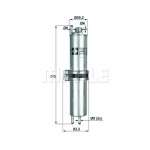 MAHLE 연료필터 16126750475 13327503413 7503413 6750475 735i 730i 740i 745i 750i : 추파츠