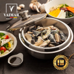 바이마르 통3중 인덕션 IH 스텐 가마솥 16cm : 리빙BOX