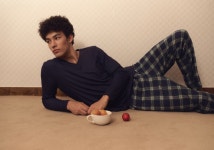 솔브 면모달 폴리스판 솔리드 남성홈웨어 남자실내복 이지웨어 9부파자마 [SEVP2470M] : 솔브 비너스 성안점