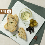 [매콤한 올리브 치아바타] 저당빵 비건  치아바타 샌드위치빵 : 더브레드블루