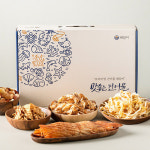해살이 맛좋은 안주 5종 선물세트 황태 쥐포 안주세트 : 건강바이오