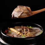 우정옥 여주 한우 소머리 사골 곰탕 1kg 2인분 : 우정옥