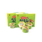 안동참마국수협동조합 | [안동중앙신시장] 상권협동조합 안동 참마 쌀국수 진한 국물 국내산 쌀로 만든 컵라면 6개입 : 홍직구