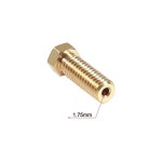 12 PCS V6 화산 황동 노즐 키트 0.2mm 추가 압출기 3D 프린터 부품 용 필라멘트 : 유신컴퍼니04