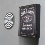 엔틱 다트판 케이스 엔틱 다트 커버 술집 바 보드게임 아메리칸 레트로 빈티지 5960 스누커 점수판 : 페레팩토리