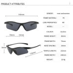 자전거고글 바이크 스포츠 등산용 선글라스 축구 방풍 자외선 차단 MET 남녀공용 사이클링 선글라스, 스포츠 1 렌즈, 야외 자전거 안경, 방풍... 