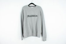 (J.W.ANDERSON)제이더블유앤더슨 브랜드 로고 자수 베이직 맨투맨(FREE) : 빈티지 코코