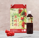 문경 오미자 원액 청 발효 오미자 엑기스 1L x 2병 : lazyangel