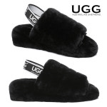 호주 에버 어그 퍼피 여성 양털 밴딩 스트랩 슬리퍼 뮬 블랙 AS7006 : 트렌드랩501