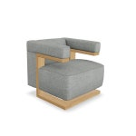 텍타 F51 암체어 그레이 / TECTA F51 Armchair Grey : detoi