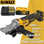 DEWALT 무선 앵글 연마기 패들 스위치 20V 리튬 이온 배터리 브러시리스 모터 전동 공구 DCB1104 DCB118 DCG413FB : Border Buys