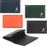 [일본정식] 폴스미스 마케트리 스트라이프 래빗 명함지갑 소가죽 : 제이비바이