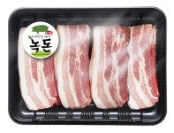 정육점 녹차먹인돼지 녹돈 스티커 1000매 신제품 정육용품 스티커라벨 한돈 정육점 마트 : 고기를담다ON