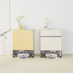 로꼬마 로봇청소기장 로봇청소기 수납장 선반 보관함 협탁 가구 : 퍼플뉴퍼니처