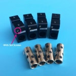 Funssor Ultimaker 2 알루미늄 크로스 슬라이더, 동기 벨트 버클 포함, DIY 3D 프린터용 : 유신컴퍼니206