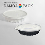 반 타원찜 소 중 대 100개입 백색 검정 초고강도 찜닭 아구찜 해물찜 김치찜 PP : 다모아팩