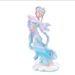 지장보살상 침향불상 입불상 불단 불교 조각상 장식 불교상 보살 흰색 부처님 : 헬로우스토어1